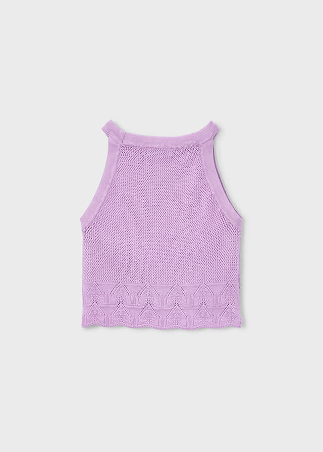 Mayoral Girls Knit Halter Top Tank