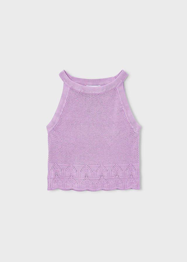 Mayoral Girls Knit Halter Top Tank