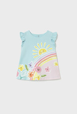 Mayoral Baby Girl Cotton Sunshine and Rainbows S/S Dress