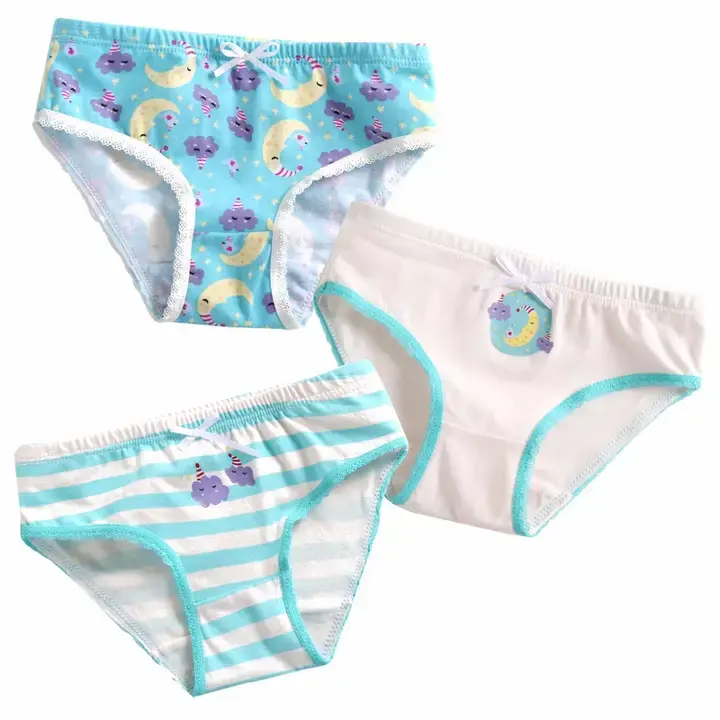 Vaenait Baby Vaenait Girl's Panty, 3Pk