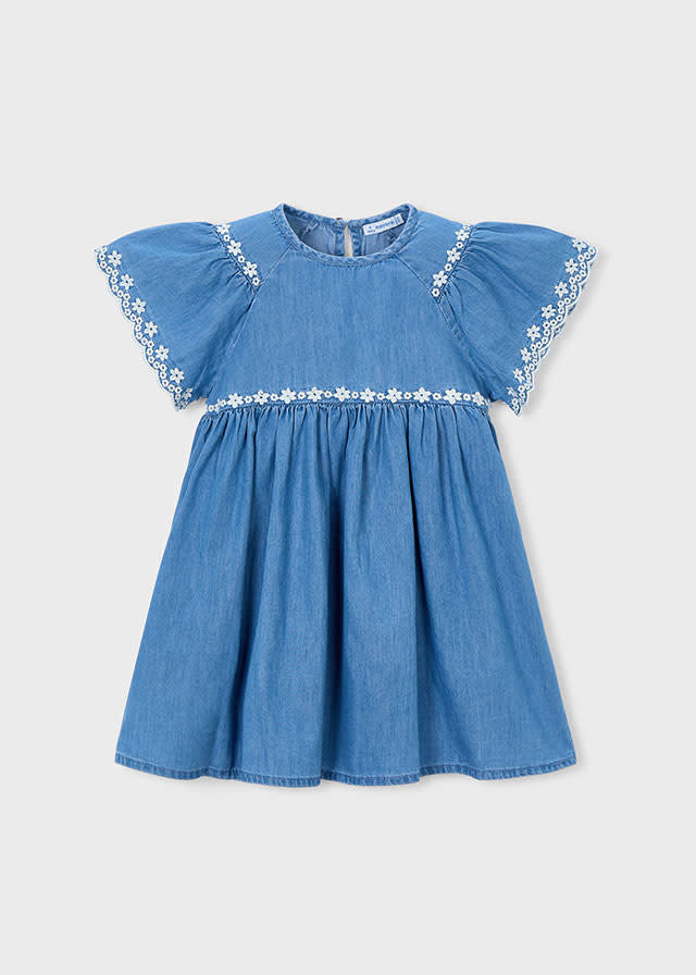 Mayoral Embroidered Dress