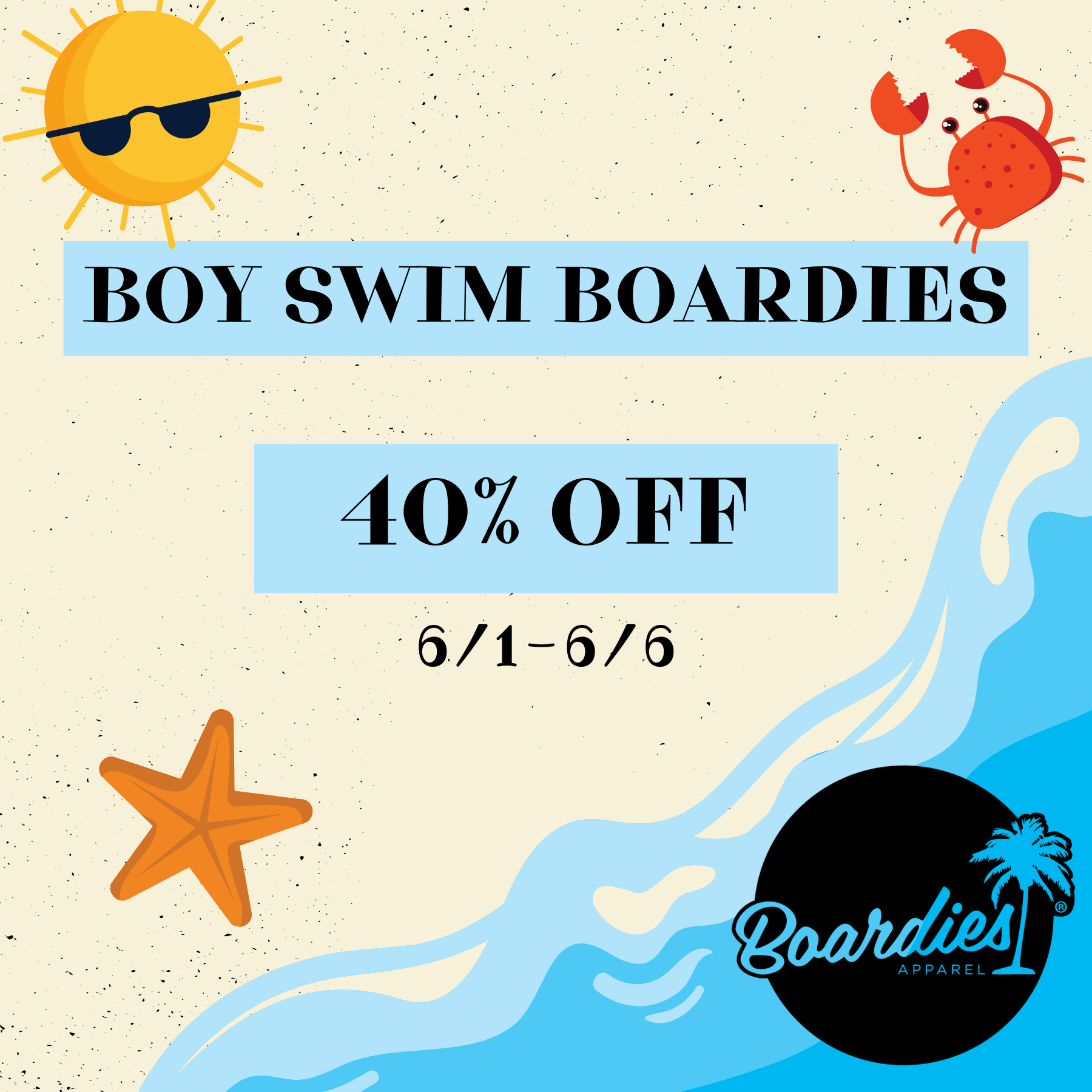 use code: "boardies" for 40% off