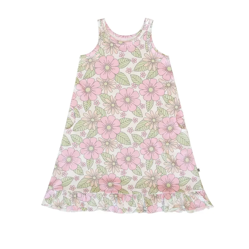 Sweet Bamboo Girl Sleeveless Gown