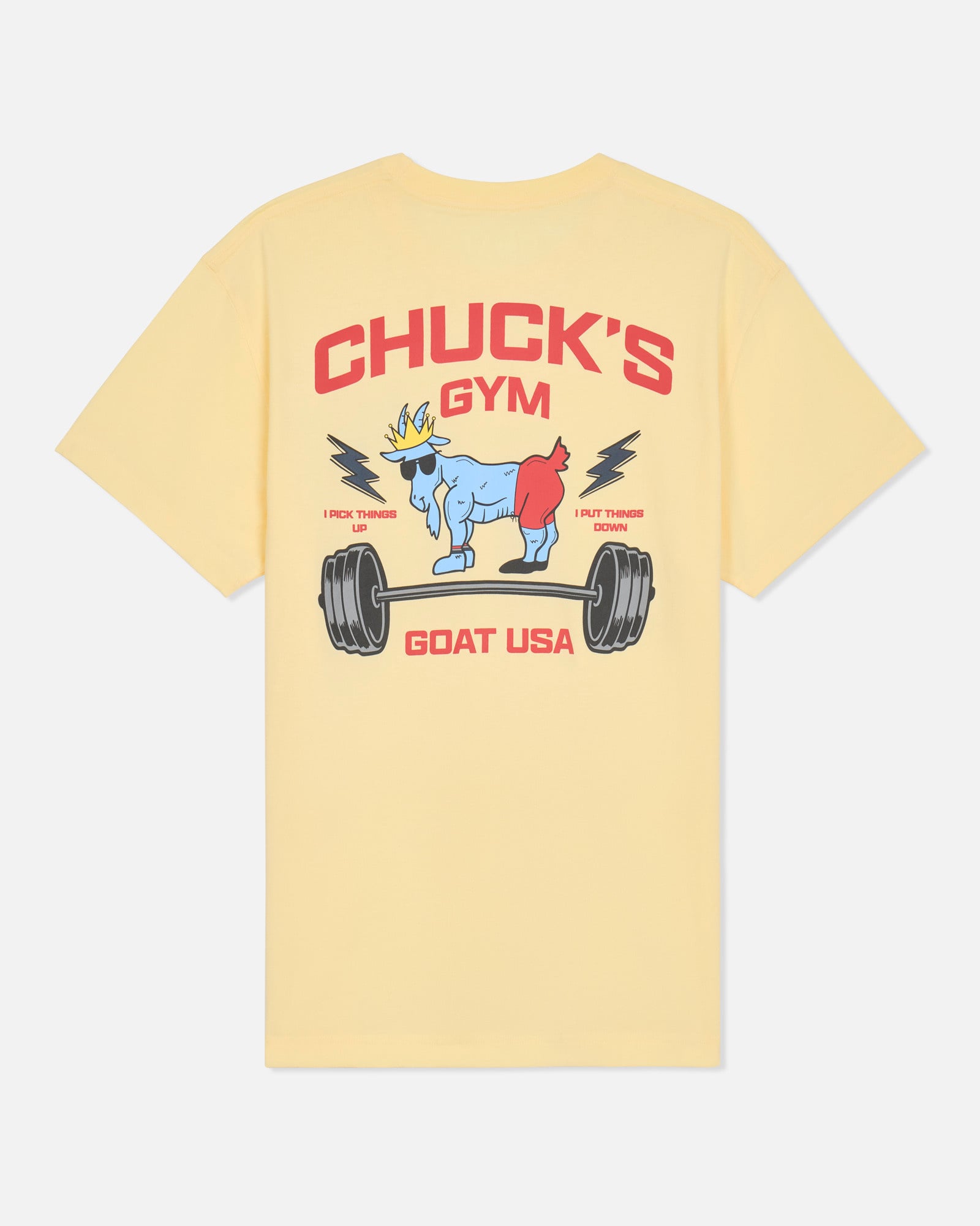 GOAT USA GOAT Chuck's Gym T-Shirt