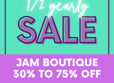 1/2 Yearly Sale: 30% Off