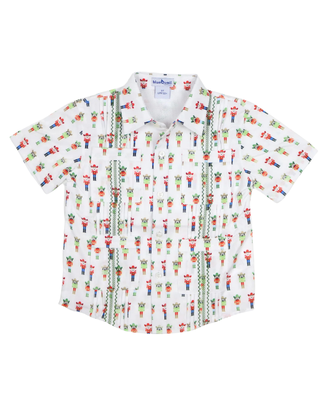 Blue Quail Clothing Co Blue Quail Christmas Guayabera
