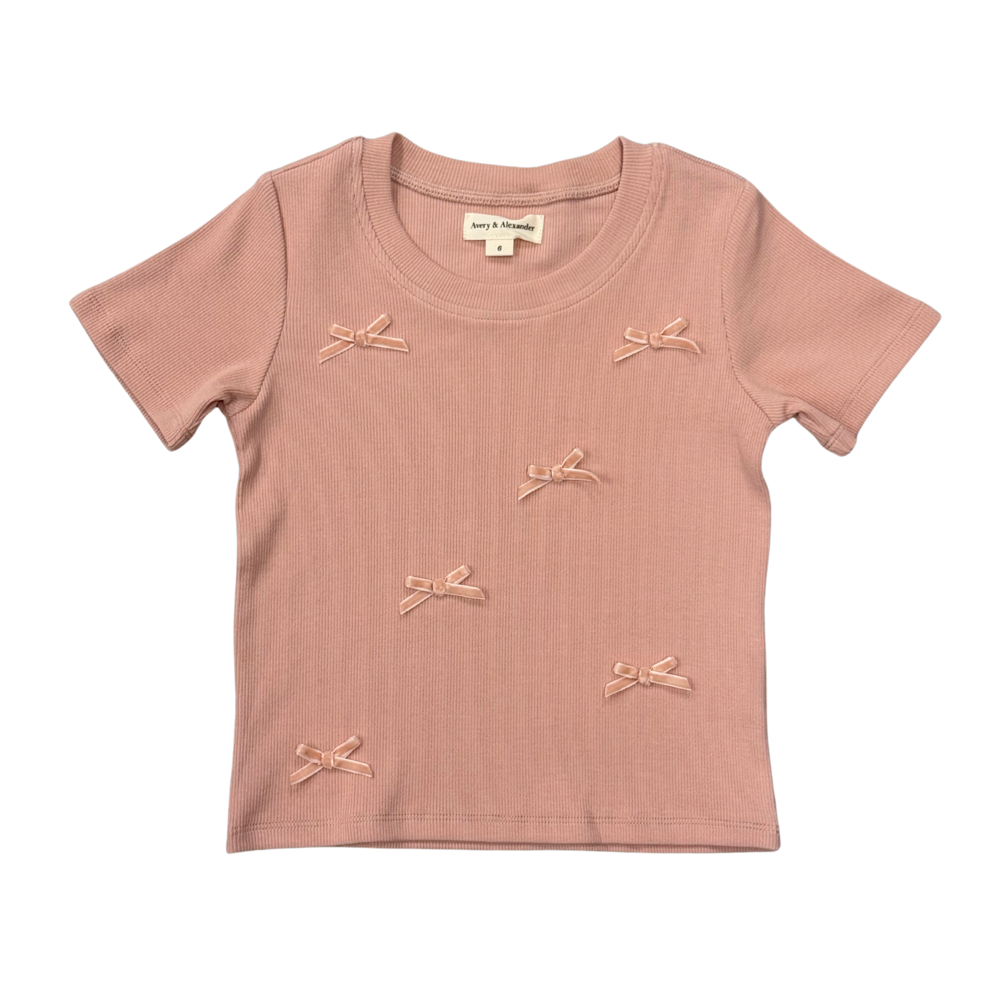 Avery & Alexander Junior Ribbed S/S Tee