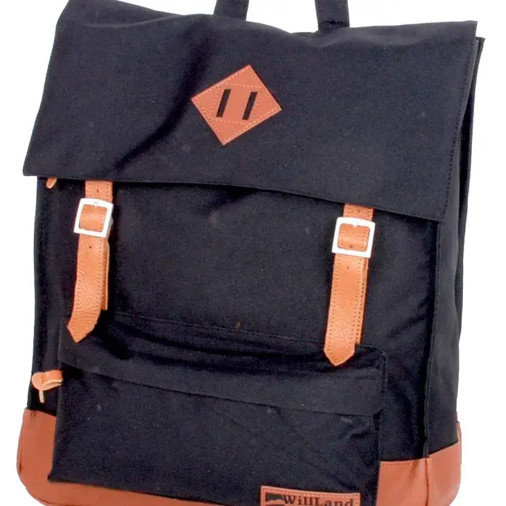 WilLand Canada Large School Canvas Backpack