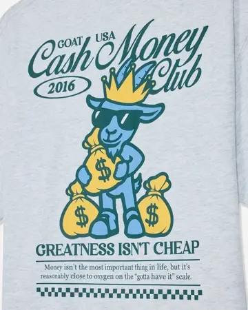 GOAT USA Goat Cash Money T-Shirt