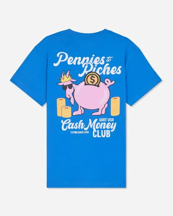 GOAT USA Goat USA Money Bank T-Shirt
