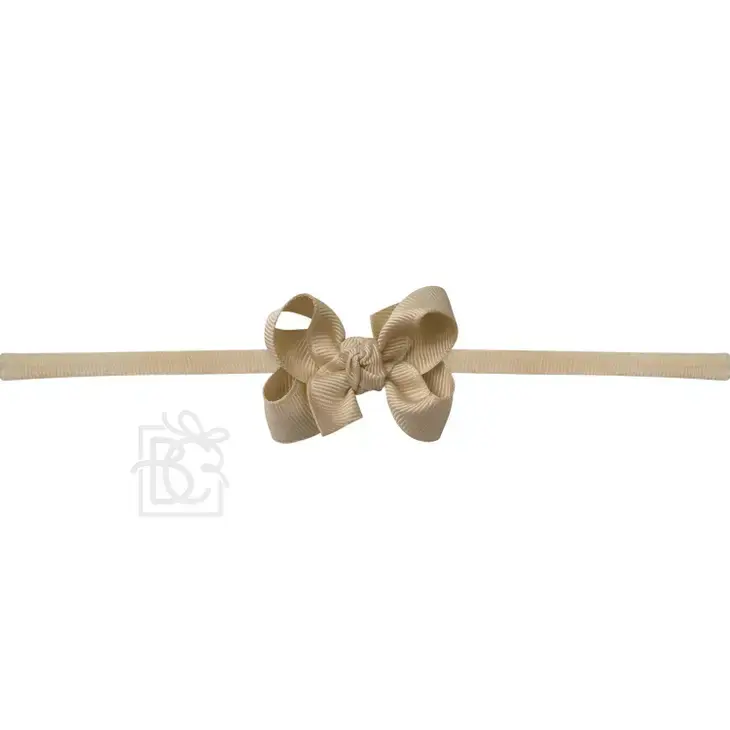 1/4" Multi Loop Grosgrain Headband Bow