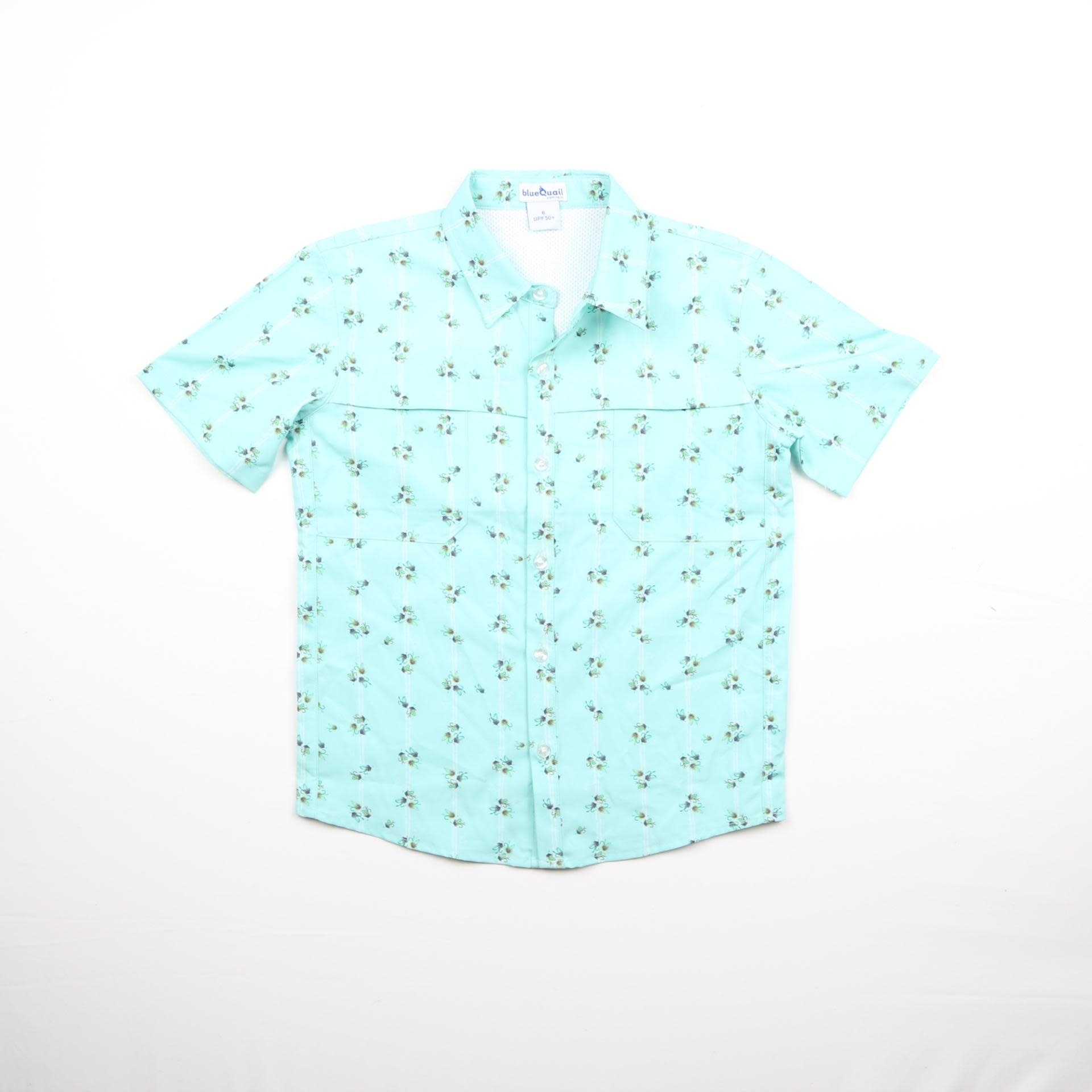 Blue Quail Clothing Co Short Sleeve Fishing Shirt