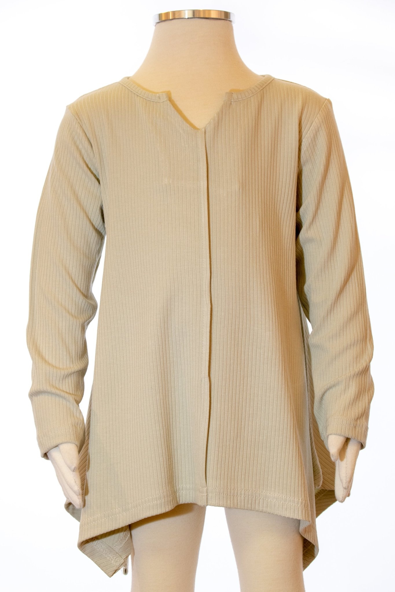 ML Fashions Junior Handkerchief L/S Top