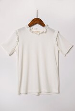 Hayden Girls Tween Ruffled Collar Knit Top