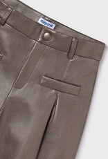 Mayoral Junior Girl Pleather Dress Shorts