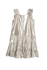 Isobella & Chloe Girl Shine Bright Grey Dress