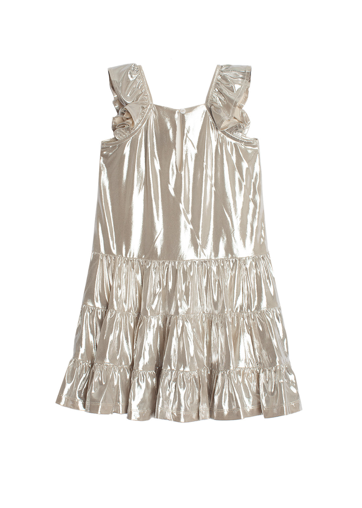 Isobella & Chloe Girl Shine Bright Grey Dress