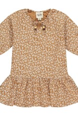 Vignette Girl 3/4 Sleeve Drop Waist Dress