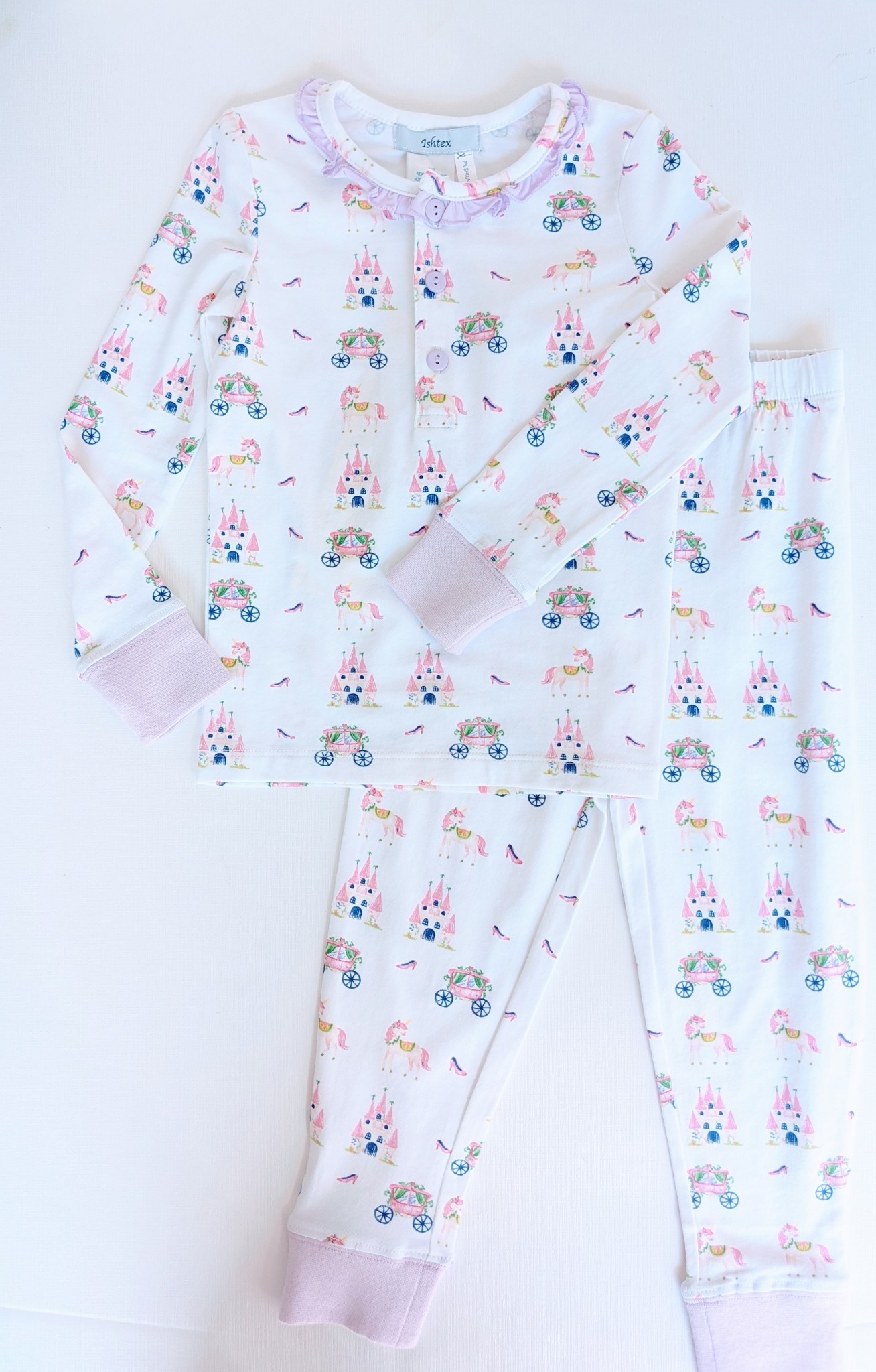 Ishtex Girl L/S 2 pc Pj's