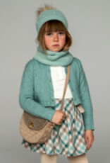Mayoral Check Skirt w/Bow