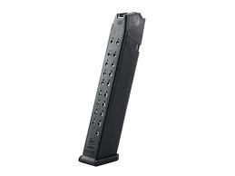 Glock GLOCK, OEM Magazine, 40 S&W, 22 Rounds, For GLOCK 22/35, Cardboard Style Packaging, Black