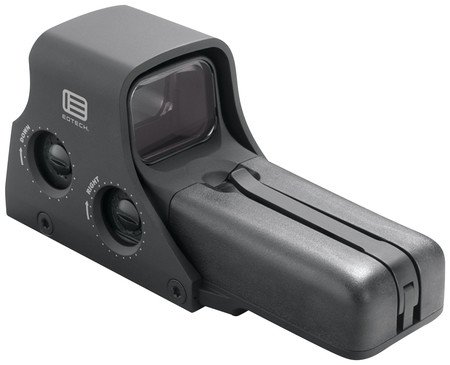 EOTECH EOTech Model 512 Holographic Sight 68 MOA Ring with 1 MOA Aiming Dot Reticle Black Model 512 Holographic Sights