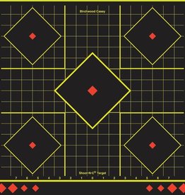 Birchwood Casey Birchwood Casey, Shoot-N-C Target, Sight-In, 17.75", 5 Targets