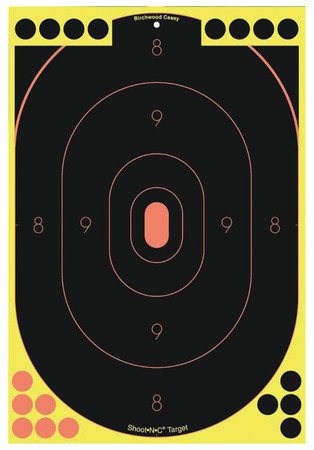 Birchwood Casey Birchwood Casey, Shoot-N-C Target, Silhouette, 12x18, 5 Targets