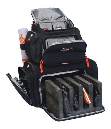 G outdoors GPS The Handgunner Backpack Black