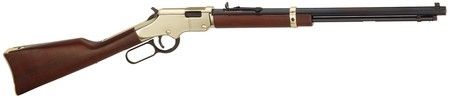Henry HRA Golden Boy .22 Long Rifle/.22 Short 20 Inch Octagonal Barrel Blue Finish Walnut Stock 21 Round Short