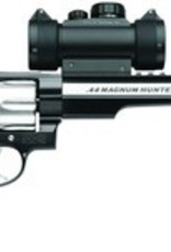 Smith and Wesson S&W Model 629 Hunter Performance Center .44 Magnum/.44 S&W Special 7.5 Inch Barrel Two Tone Finish Picatinny-Style Rail Synthetic Black Grips 6 Rounds Includes Red Dot/Green Dot Sight And PC Gun Rug Performance Center Model 629 Hunter