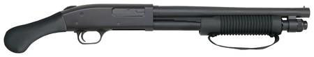 Mossberg MOS Model 590 Shockwave 12 Gauge 3 Inch Chamber 14 Inch Heavy Walled Barrel Shockwave Raptor Pistol Grip Front Bead