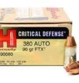 Hornady Hornady, Critical Defense, 380ACP, 90 Grain, Hollow Point, 25 Round Box