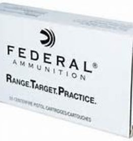 Federal Federal RTP38095 Range & Target 380 ACP 95 gr Full Metal Jacket (FMJ) 50 Per Box/20 Cs