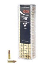 CCI CCI Ammunition, Mini Mag, 22LR, 40 Grain, Gilded Lead Roundnose, 100 Round Box