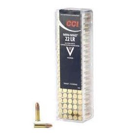 CCI CCI Ammunition, Mini Mag, 22LR, 40 Grain, Gilded Lead Roundnose, 100 Round Box