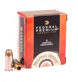 Federal Federal, Hydra-Shok, 9MM, 124 Grain, Hollow Point, 20 Round Box