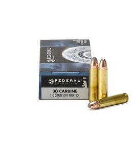 Federal Federal 30 Carbine 110gr Soft Point