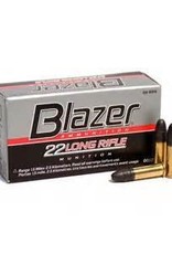 CCI Blazer Ammunition, Blazer, 22LR, High Velocity, 40 Grain, Lead, 50 Round Box