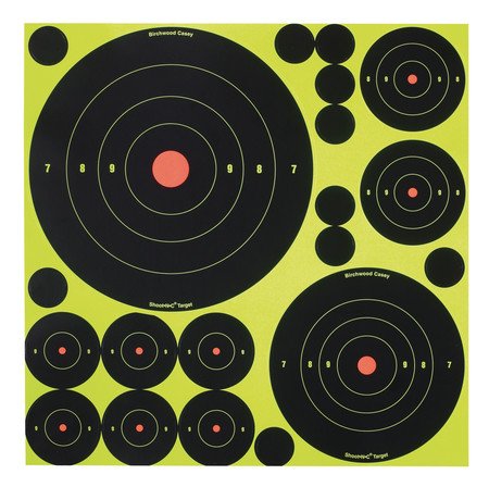 Birchwood Casey BWC Shoot-N-C Targets Variety Pack 50 Targets 50 Pasters