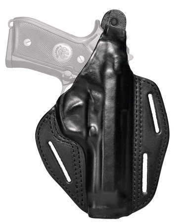 Blackhawk BHP Leather 3-Slot Pancake Holster for Kahr CW9/CW40/P9/P40/K9/K40 Black Right Hand