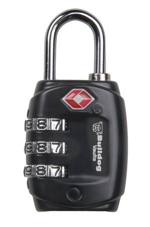 Bulldog BDC Dial TSA Lock With Steel Shackle