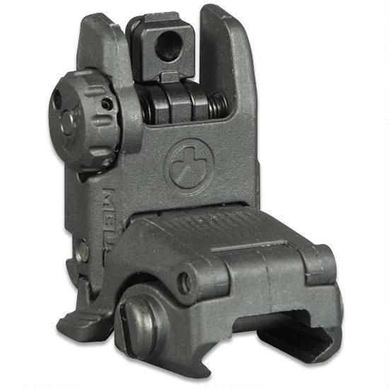 Magpul Magpul AR-15 MBUS Gen 2 Flip-Up Rear Sight Black MAG248BLK
