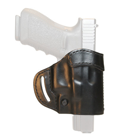 Blackhawk BHP Leather Compact Askins Holster for Glock 20/21/29/30/37/38/39 Black Right Hand