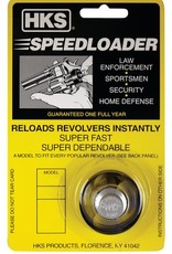 HKS HKS Speed Loaders, Speedloader, 357 Magnum, Fits S&W 686, Taurus 617, Black