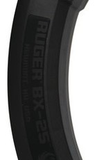 Ruger RUG BX-25 Magazine For Model 10/22, 77/22, SR-22 and 22 Charger .22 Long Rifle Black 25 Rounds