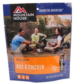 Mountain House Mountain House Freeze Dried Food Rice and Chicken Single Pouch