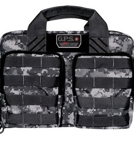 G.P.S. GPS Tactical Quad +2 Pistol Cases Black Gray Digital
