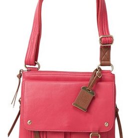 Bulldog BDC Cross Body Series Concealed Carry Purse Medium Pink