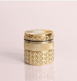 Capri Blue Exotic Blossom & Basil Gilded Faceted Jar